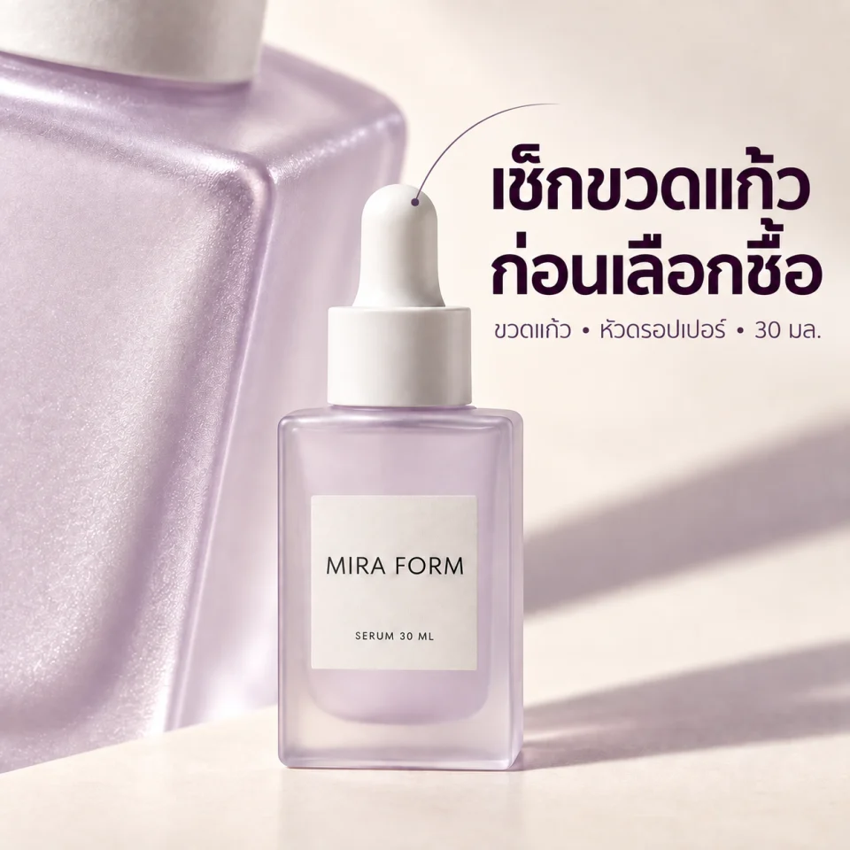 ทำภาพอธิบายขวดและบรรจุภัณฑ์สินค้า
